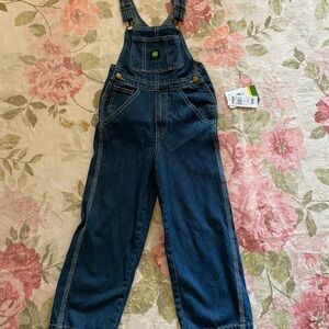 John Deere Blue Denim Kids Overalls